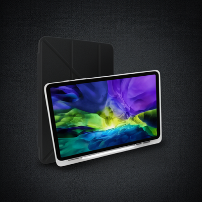 Huawei Matepad Se Kılıf Kalemlikli Mars Tablet Kılıfı - Siyah