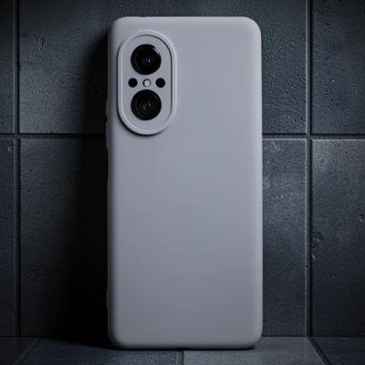 Huawei Nova 9 Se Kılıf Nano İçi Kadife Silikon - Gri
