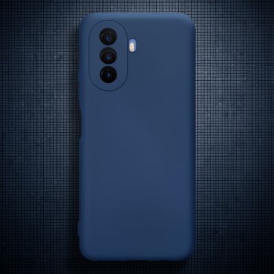 Huawei Nova Y70 Kılıf Nano İçi Kadife Silikon - Lacivert