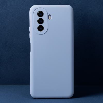 Huawei Nova Y70 Kılıf Nano İçi Kadife Silikon - Lila
