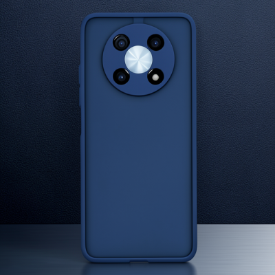Huawei Nova Y90 Kılıf Montreal Silikon Kapak - Lacivert