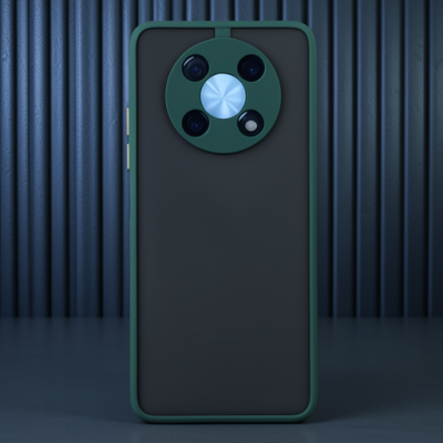 Huawei Nova Y90 Kılıf Montreal Silikon Kapak - Yeşil