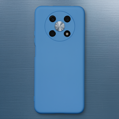 Huawei Nova Y90 Kılıf Nano İçi Kadife Silikon - Mavi