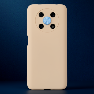 Huawei Nova Y90 Kılıf Nano İçi Kadife Silikon - Pudra