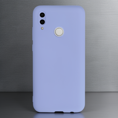Huawei P Smart 2019 Kılıf Nano İçi Kadife Silikon - Lila