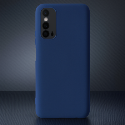 Huawei P Smart 2021 Kılıf Nano İçi Kadife Silikon - Lacivert