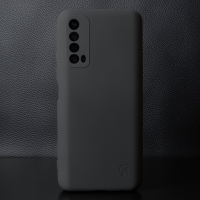 Huawei P Smart 2021 Kılıf Nano İçi Kadife Silikon - Siyah