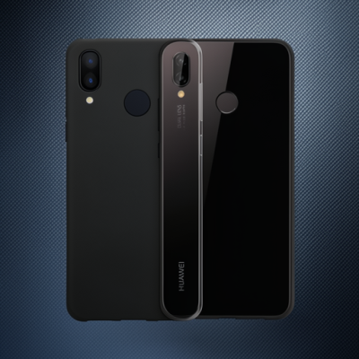 Huawei P20 Lite Kılıf Lüx Şeffaf Silikon
