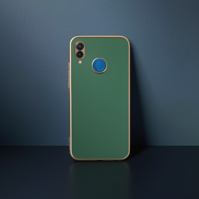 Huawei P20 Lite Kılıf Volet Silikon - Açık Yeşil