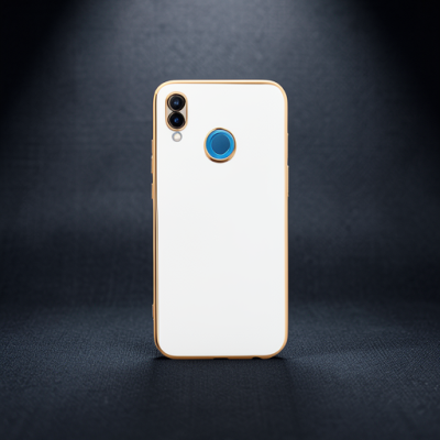 Huawei P20 Lite Kılıf Volet Silikon - Beyaz