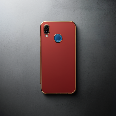 Huawei P20 Lite Kılıf Volet Silikon - Kırmızı