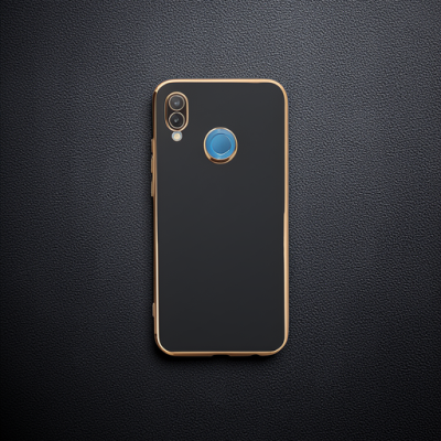 Huawei P20 Lite Kılıf Volet Silikon - Siyah