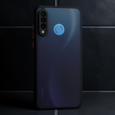 Huawei P30 Lite Kılıf Montreal Silikon Kapak - Siyah