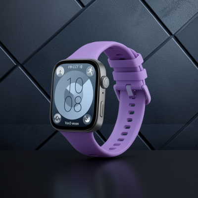 Huawei Watch Fit 3 Klasik Kordon - Lila