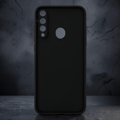 Huawei Y6p Kılıf Montreal Silikon Kapak - Siyah