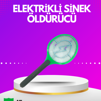 İç ve Dış Mekan Elektrikli Sinek Öldürücü | Hafif ve Ergonomik Tasarım
