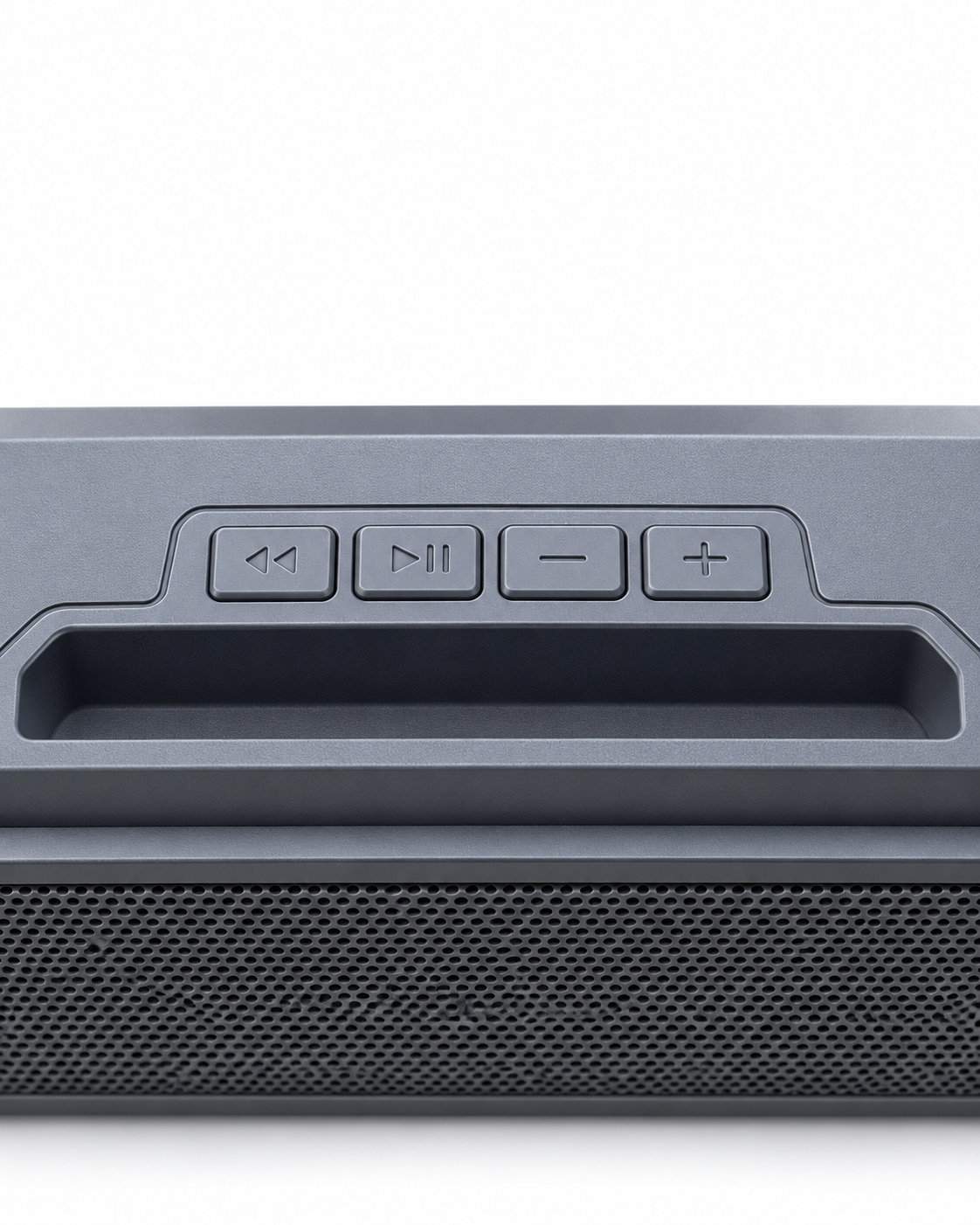 Yatay Formlu Telefon Standlı Type C Şarj Girişli Bluetooth Masaüstü Ses Sistemi