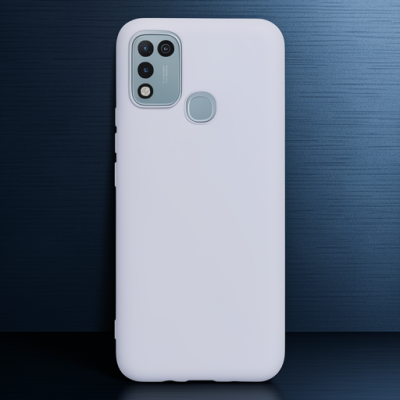 İnfinix Hot 10 Play Kılıf Nano İçi Kadife Silikon - Lila