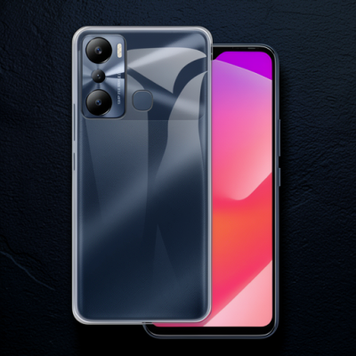 İnfinix Hot 20i Kılıf Lüx Şeffaf Silikon