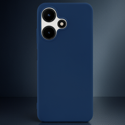 İnfinix Hot 30i Kılıf First Silikon - Lacivert