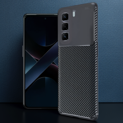 İnfinix Hot 50 Pro Plus 4g Auto Focus Karbon Kapak - Siyah
