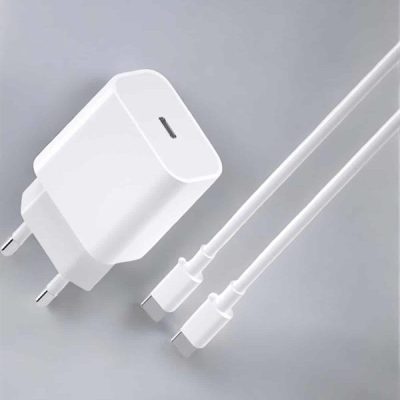 İOS Uyumlu Type-C Girişli Hızlı Şarj 15/15 Pro Max Adaptör ve Kablosu