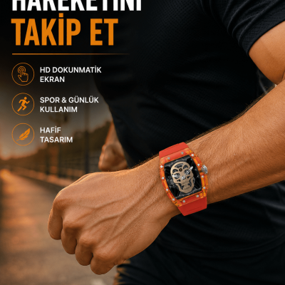 IP67 Suya Dayanıklı Akıllı Saat Uzun Pil Ömürlü Yeni Nesil