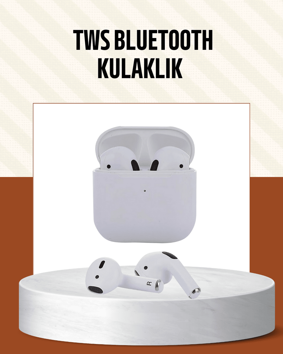 iPhone 11 12 13 14 15 Uyumlu TWS Bluetooth Kulaklık Gürültü Önleyici HiFi Stereo