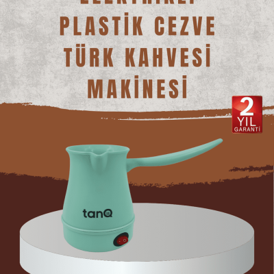 Işıklı Açma Kapama Anahtarlı Elektrikli Kahve Cezvesi