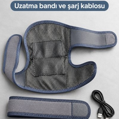 Isıtmalı Diz Masaj Aleti Ayarlanabilir Sıcaklık ve Titreşim