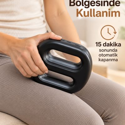 Sabit Frekans ve Otomatik Modlu Isıtmalı Masaj Aleti