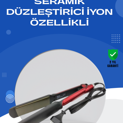 Iyon Teknolojili Düzleştirici – Düzleştirici ve Dalga Yapma Özellikli