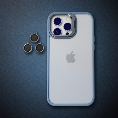 Joko Apple İphone 14 Pro Kılıf Roblox Lens Standlı Kapak - Sierra Blue