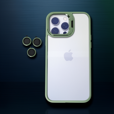 Joko Apple İphone 14 Pro Kılıf Roblox Lens Standlı Kapak - Yeşil