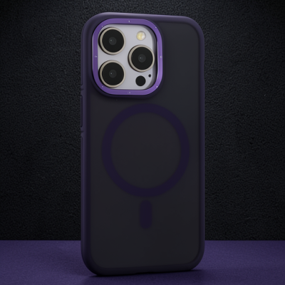 Joko Apple İphone 14 Pro Max Kılıf Rocky Magsafe Kapak - Derin Mor