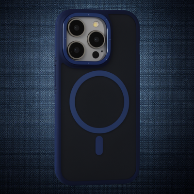 Joko Apple İphone 14 Pro Max Kılıf Rocky Magsafe Kapak - Lacivert