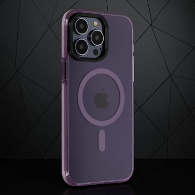 Joko Apple İphone 14 Pro Max Kılıf Tigra Magsafe Kapak - Derin Mor
