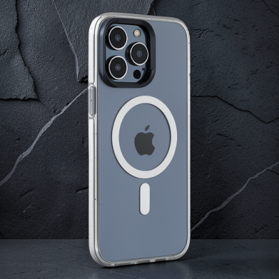 Joko Apple İphone 14 Pro Max Kılıf Tigra Magsafe Kapak - Şeffaf