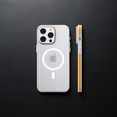 Joko Apple İphone 14 Pro Max Line Magsafe Kapak - Turuncu