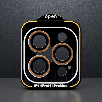 Joko Apple İphone 14 Pro Max Pvd Metal Kamera Lens - Turuncu