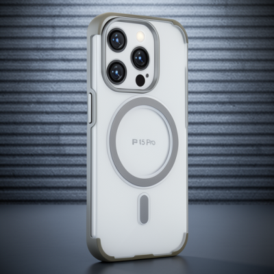 Joko Apple İphone 15 Pro Hilton Magsafe Kapak - Titan Gri
