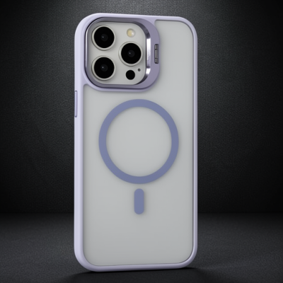 Joko Apple İphone 15 Pro Kılıf Roblox Lens Magsafe Standlı Kapak - Lila