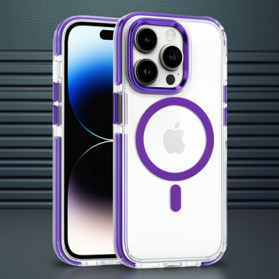 Joko Apple İphone 15 Pro Max Bella Magsafe Kapak - Derin Mor
