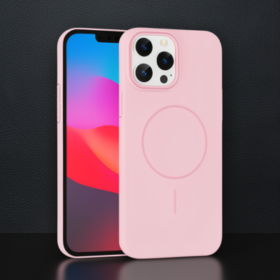 Joko Apple İphone 15 Pro Max Broş Magsafe Kapak - Pembe