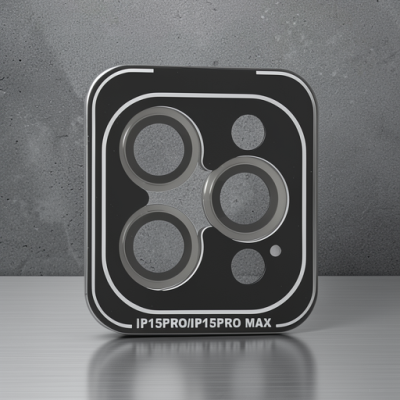 Joko Apple İphone 15 Pro Max Pvd Metal Kamera Lens - Gri