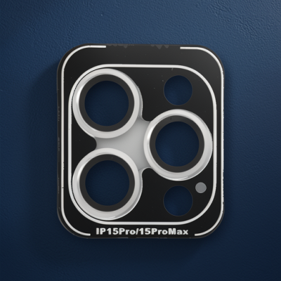Joko Apple İphone 15 Pro Max Pvd Metal Kamera Lens - Gümüş