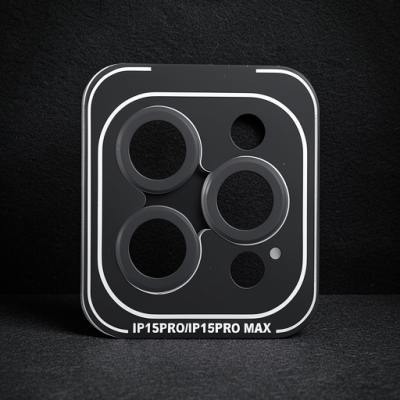 Joko Apple İphone 15 Pro Max Pvd Metal Kamera Lens - Siyah