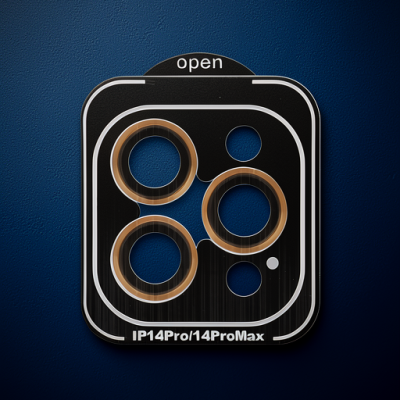Joko Apple İphone 15 Pro Max Pvd Metal Kamera Lens - Turuncu