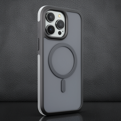 Joko Apple İphone 15 Pro Max Toras Airbag Magsafe Kapak - Titan Gri