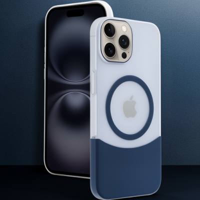 Joko Apple İphone 15 Pro Max Velar Magsafe Kapak - Lacivert
